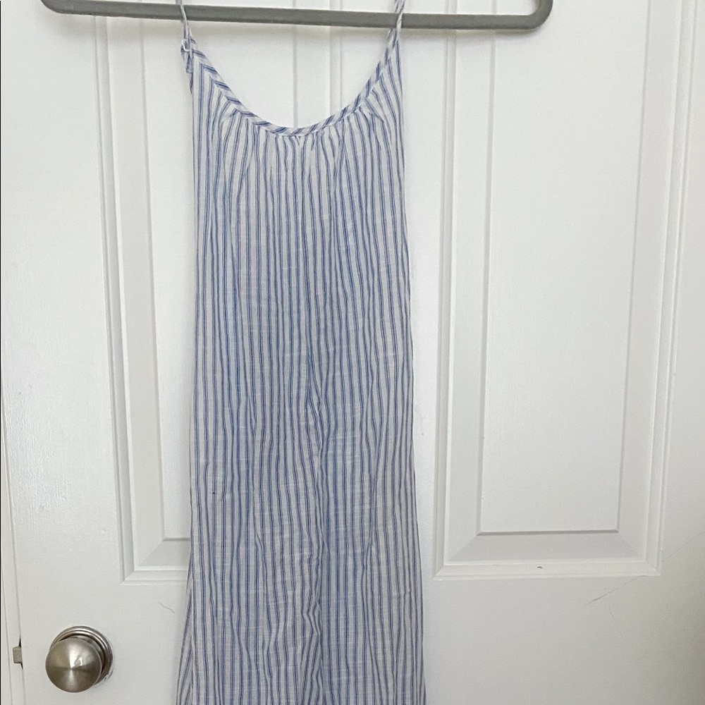Aerie Seersucker Maxi Coverup